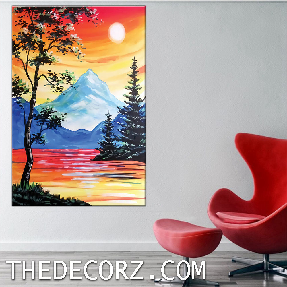 Scenery Art Printed Wall Frame