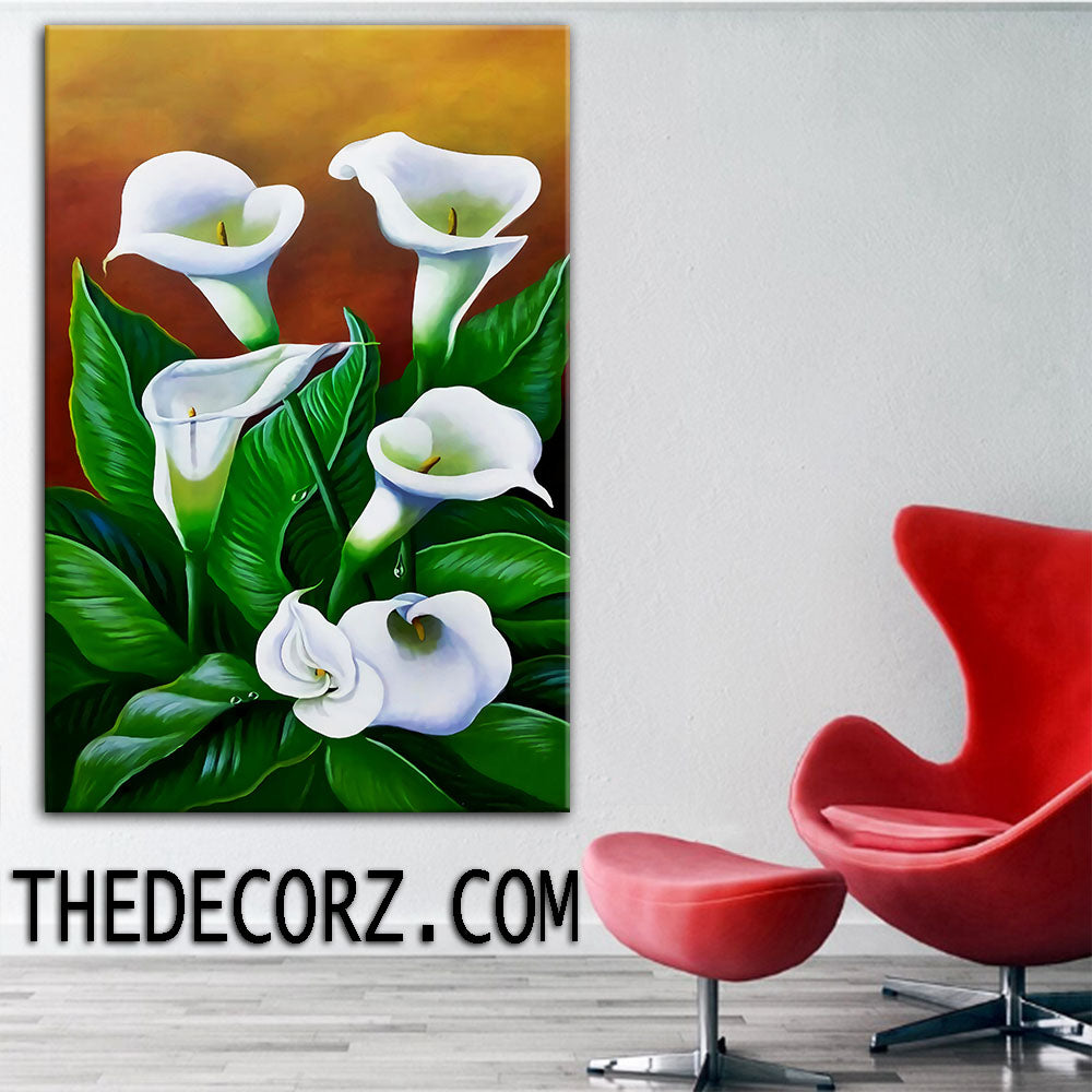Flower Art Printed Wall Frame