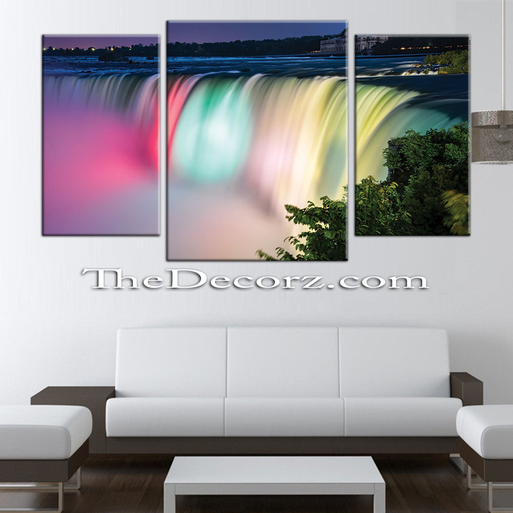 Scenery 3 Piece Printed Wall Frame