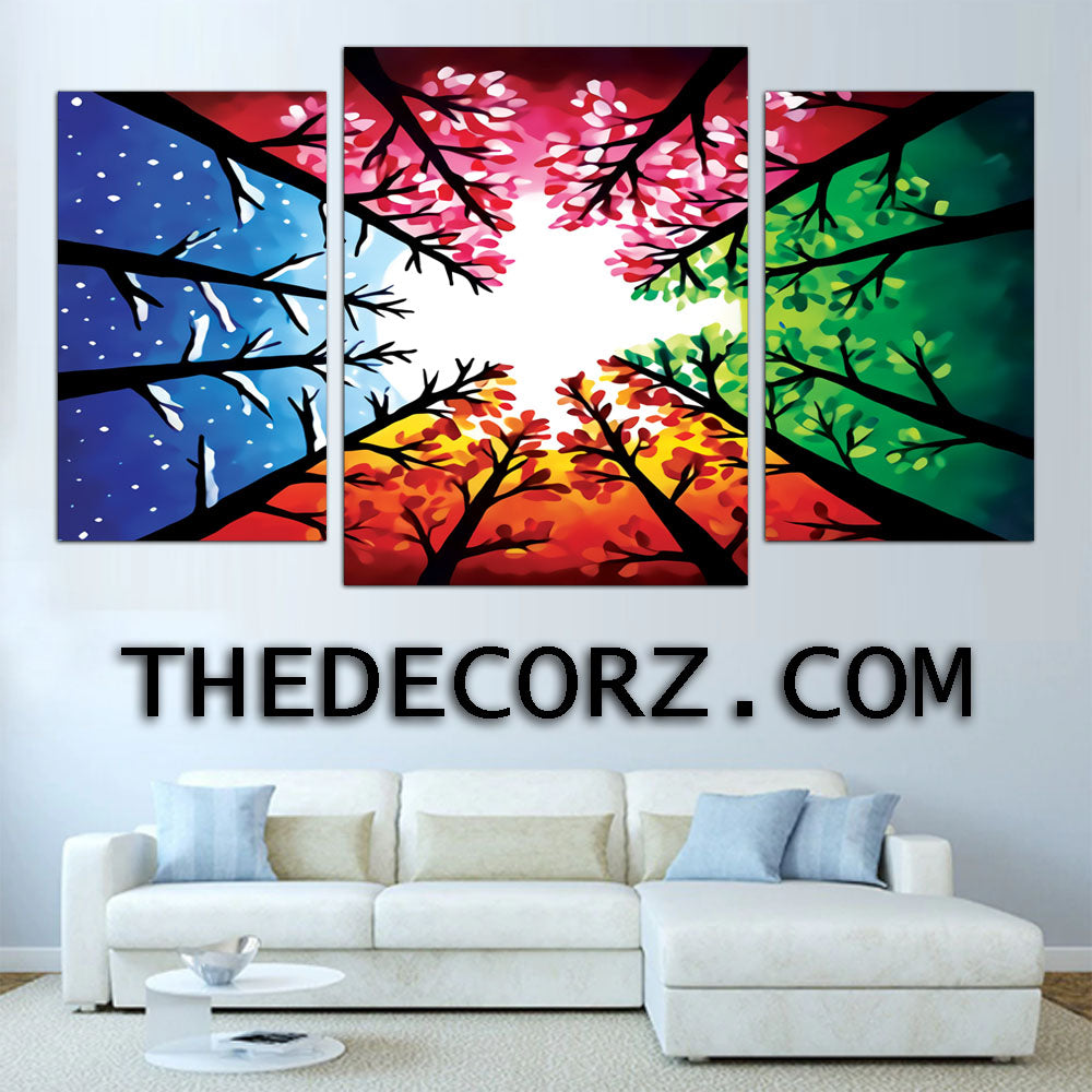 Art Work 3 Piece Printed Wall Frame
