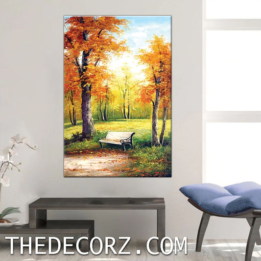 Scenery Art Work Printed Wall Frame