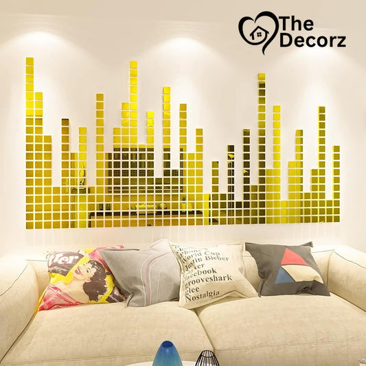 Glow Art Acrylic Wall Stickers (100 Pieces)