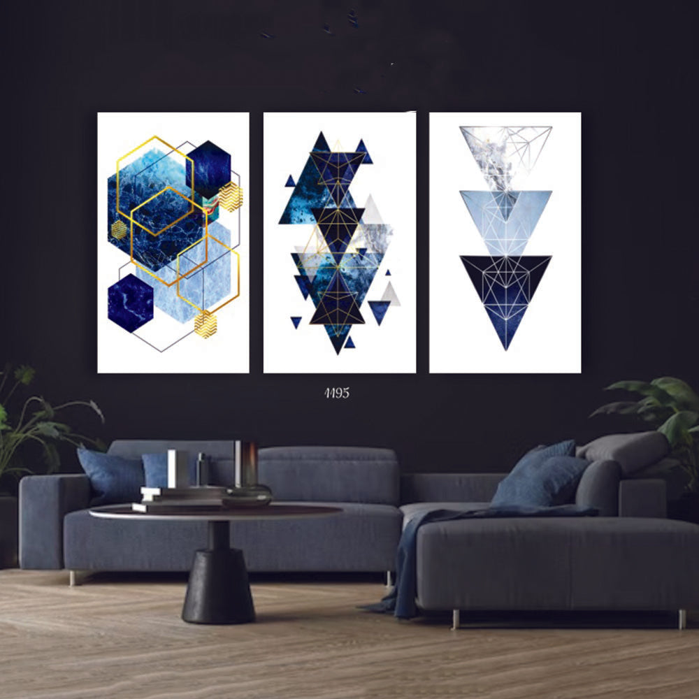 Art Work 3 Piece Printed Wall Frames