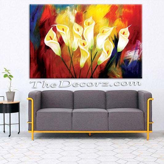 Flower Art Printed Wall Frame